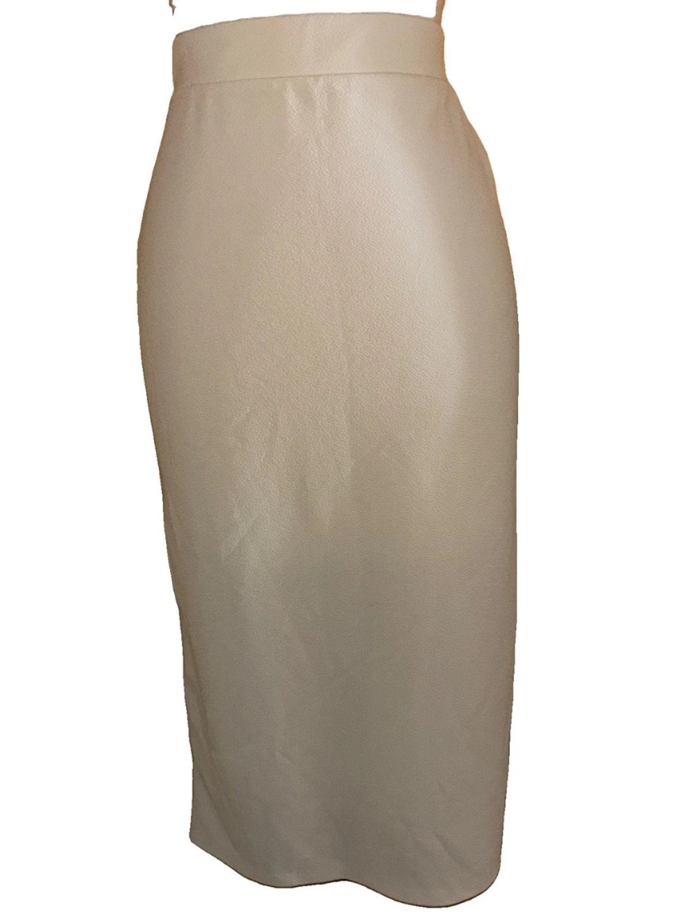 Vero Moda Cream High-Waist Pencil Skirt #478